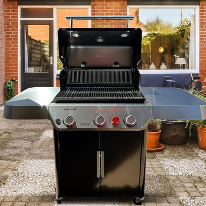 Grill Replacement Parts for Weber Genesis II 300, Genesis II LX 300, Genesis II E&S Series Gas Grills, Grill Parts for Weber Cooking Grates Flavorizer Bars Heat Deflectors 66095 66802 66032 66795