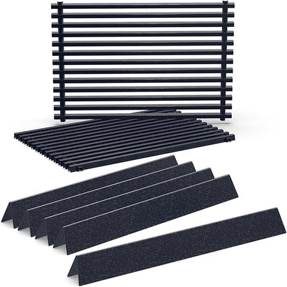 22.5" Flavorizer Bars & 17.5" Grill Grates for Weber Genesis Silver B/C, Genesis Gold Platinum B/C, Weber Spirit 300 with Side Knobs, Spirit 700, Grill Parts for Weber Spirit 900, Weber 7537 7525