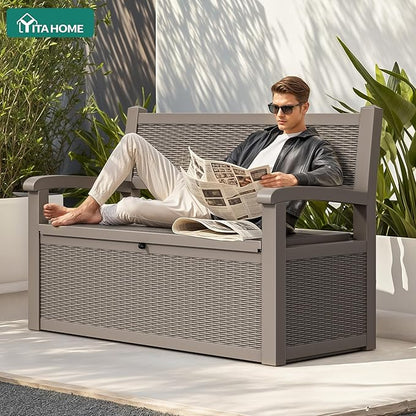 YITAHOME 70 Gallon Deck Bench - Image 5