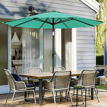 9 FT Patio Umbrella for Outdoor, Outdoor Table Umbrella - Image 2