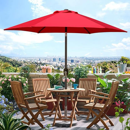 7.5 ft Patio Umbrella, Yard Umbrella, Outdoor Market Umbrella - Image 6