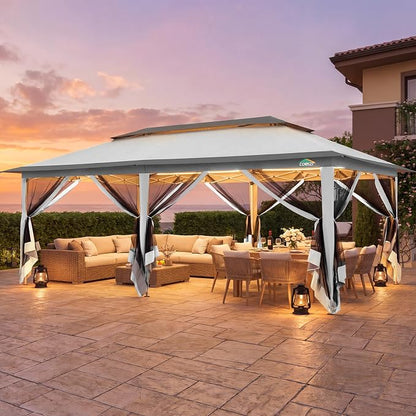 COBIZI 12x20 Pop Up Canopy Tent - Image 9