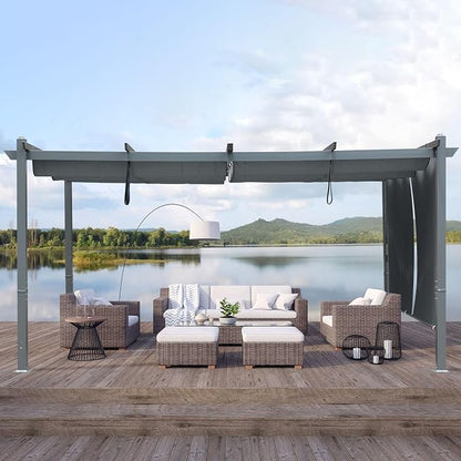 12 x 14 ft Outdoor Pergola - Image 8