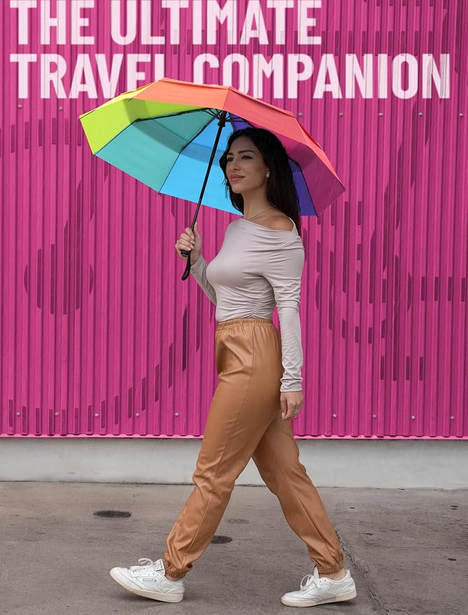 Windproof Travel Umbrella - Image 6