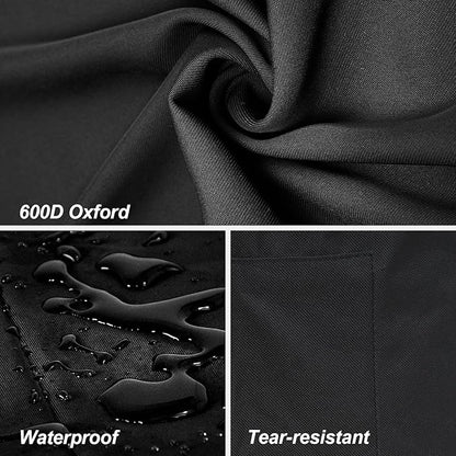 22 Inch Charcoal Kettle Grill Cover, 7150 Cover for Weber Round Grill, Waterproof Grill Cover for Weber 22 Inch Master Touch Charcoal Grill,Heavy Duty Outdoor BBQ Covers