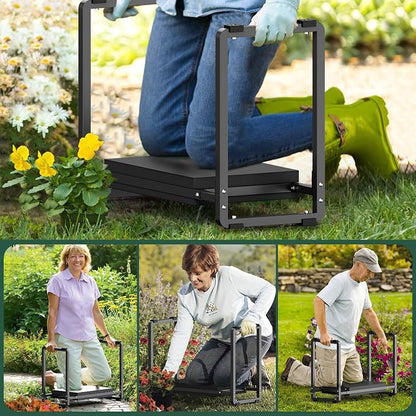Garden Kneeler and Seat, 10.2" Wider Heavy Duty Thick - Image 6