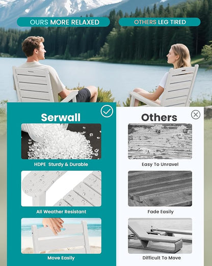 SERWALL 2-Pc Rocking Chair Set - Image 7