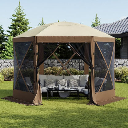 Aoxun 10x10FT Pop-up Canopy Shelter Tent - Image 2