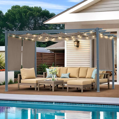 10 x 13 ft Outdoor Pergola - Image 4