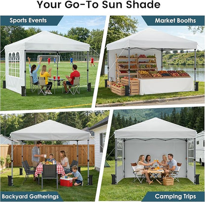 Raynesys 10x10ft Pop Up Canopy Tent - Image 7