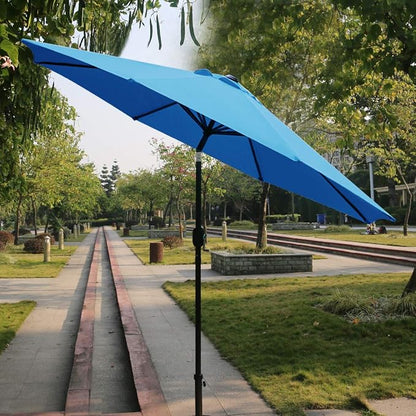 Sunnyglade 9' Patio Umbrella Outdoor Table Umbrella - Image 5