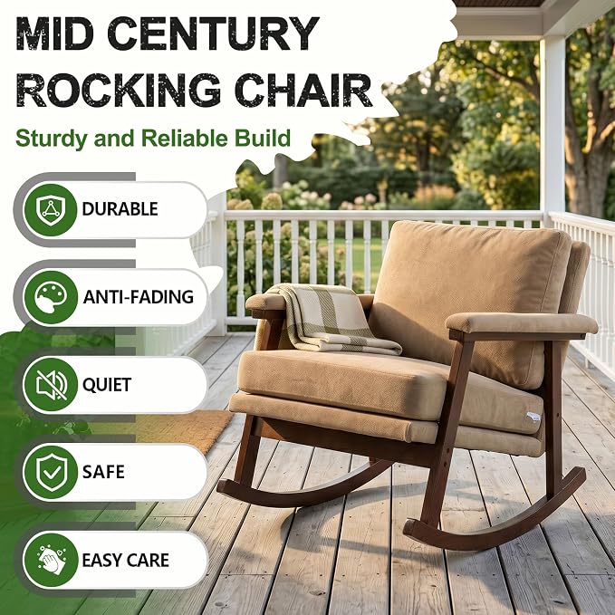 Outdoor Patio Rocking Chairs - Image 6