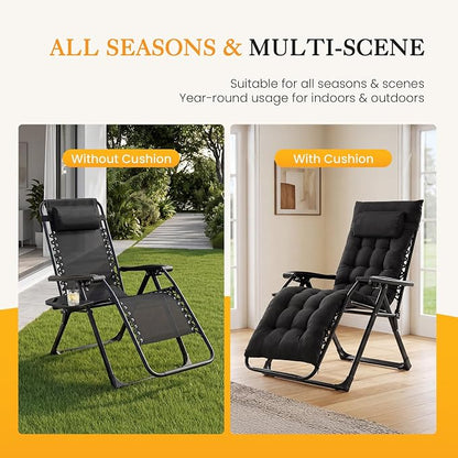 NEWBULIG Zero Gravity Chairs Set of 2 - Image 4