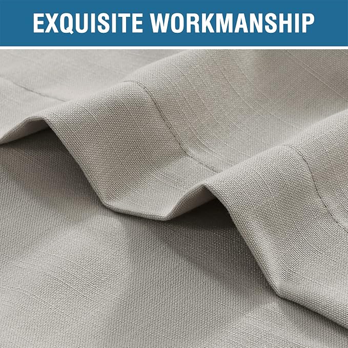 H.VERSAILTEX Patio Curtains Outdoor Linen Look - Image 7