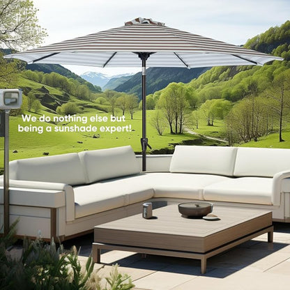 Tempera Patio Market Outdoor Table Umbrella - Image 6