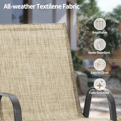 Patio Chairs Set of 6 - Image 7