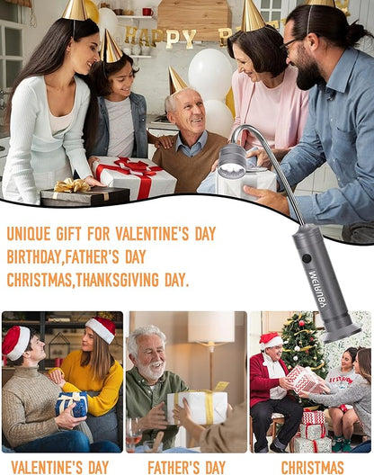 Grill BBQ Stocking Stuffers for Men Adults, 2-Pack Magnetic Barbecue Grill Light: BBQ Grilling Blackstone Griddle Accessories for Outdoor Grills, Birthday Christmas Gifts for Men Dad Husband Grandpa