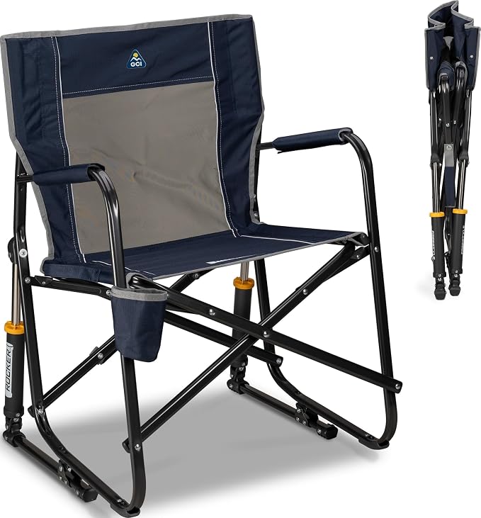 GCI OUTDOOR Freestyle Rocker Camping Chair | Portable Folding Rocking Chair by GCIOUTDOOR