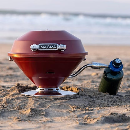 Magma C10-105-R Ruby Beach Fire Gas Grill | Portable Gas BBQ | Compact Propane Grill | Stylish Outdoor Cooker