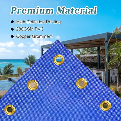Shade&Beyond Custom Design Patio & Gazebo Backdrop Screen, Full-Color Printed - Image 4