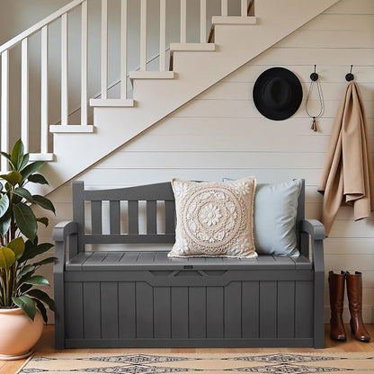 Greesum 80 Gallon Outdoor Storage Bench - Image 2
