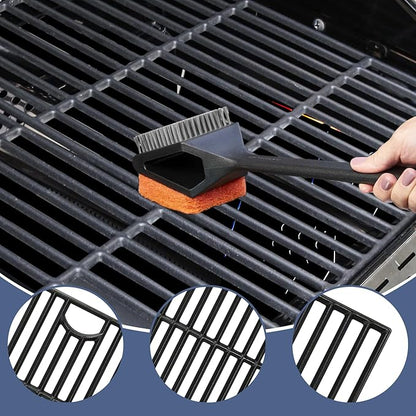 Cooking Grate,Heat Shield and Burner Kit for Nexgrill Replacement Parts 6 Burner 720-0896 720-0896B 720-0896C 720-0896E 720-0896X,for Nexgrill Deluxe & Evolution 6 Burner Gas Grills