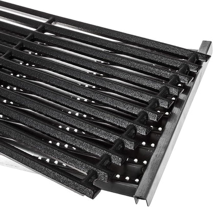 BBQ Future 17" Grill Grates Replacement Parts for Charbroil Commercial TRU-Infrared Gas Grills 463355220 463242516 463243016, Cast Iron Cooking Grid for Charbroil 463243016 463246018 G474-0017-W1