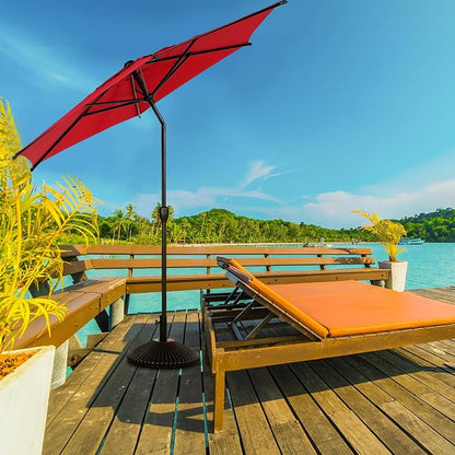 Abba Patio 9FT Lyon Outdoor Patio Umbrella Outdoor Table Umbrella - Image 6