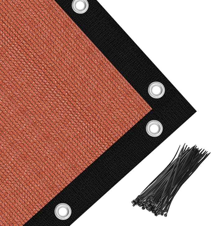 Amagenix 90% Pergola Shade Cover 6' X 18' Sun Shade Cloth - Image 6