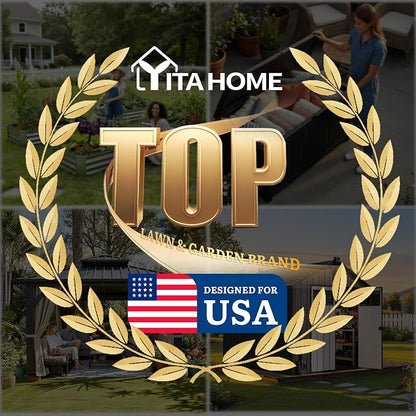 YITAHOME 100 Gallon Large Outdoor Deck Box | Waterproof Resin Storage Box - Image 9
