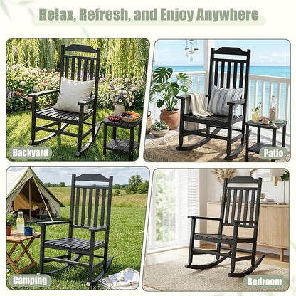 EFU Outdoor Rocking Chairs Set of 2 - Image 7
