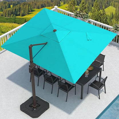 9' X 12' Cantilever Patio Outdoor Umbrella by MPLShade