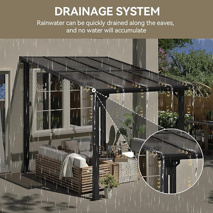 Aoxun 8’x10’ Gazebo for Patio, Gazebo Pergola - Image 3