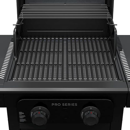 Charbroil Pro Series with Amplifire Infrared Technology 2-Burner Propane Gas Grill and Griddle Cabinet, Black - 463676724