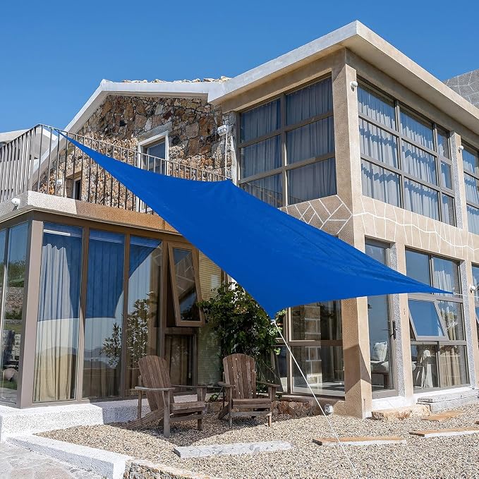 Tronssien Rectangle 6'x10' Sun Shade Sail, 95% UV Blockage Canopy Awning by Tronssien