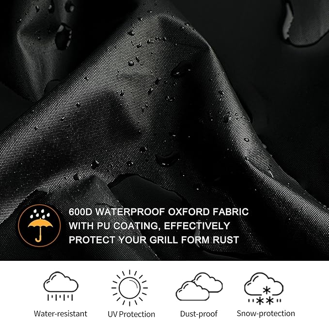 SUPJOYES 73351 Cover for Pit Boss Pellet Smoker Grill, Pitboss 3 Series Vertical Smoker Cover, Heavy Duty Waterproof BBQ Accessories