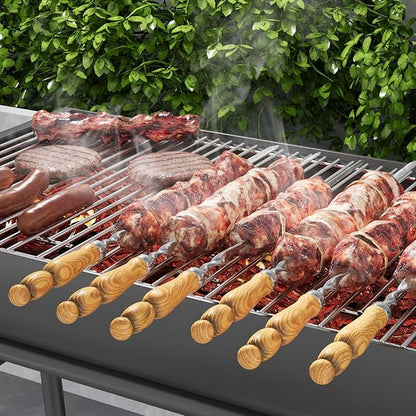 4Pack 7.5" x 19.25" Stainless Steel BBQ Grill Grates Replacement Parts for 16517 Bull BBQ Angus, Brahma, Lonstar Select, Outlaw Steer Premium, Lonestar Select 7 Burner