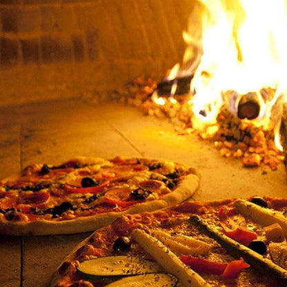 Cutting Edge Firewood Pizza Oven Wood - 8-Inch Splits - Ultra Kiln-Dried Premium Oak Cooking Logs - 10 lb Box for Alfa One, Gozney Dome, Solo Stove and More