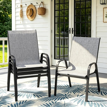 Patio Chairs Set of 4 by PIZZELLO