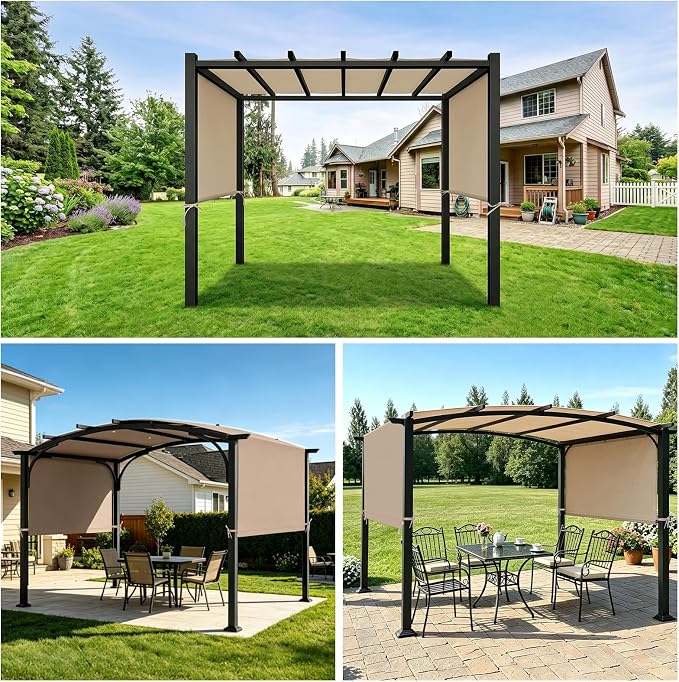 NOVINO Pergola Canopy Replacement Pergola Cover - Image 8