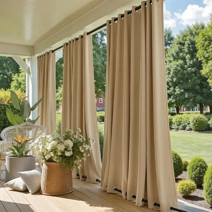 NICETOWN Weighted Outdoor Curtains - Image 2