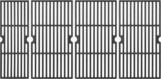DELSbbq Cast Iron Grill Grates for Charbroil Performance 6 Burner Grills 463245917 463238218 463276517 463276617 463277918 466245917, Cooking Grids Replacement for G470-0002-W1 G470-0003-W1