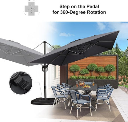 PURPLE LEAF Patio Umbrella - Image 5
