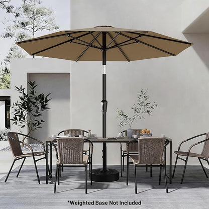9 FT Patio Umbrella for Outdoor, Outdoor Table Umbrella - Image 6