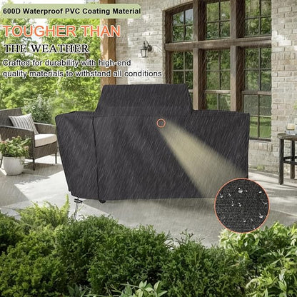 Grill Cover for Traeger Woodridge Pro and Woodridge Elite Grills,Waterproof Wood Pellet Smoker Cover for Traeger BAC776 BAC775 Woodridge Pro/Elite TFB97JLH TFC97XLH Grill Accessories