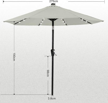 ABCCANOPY Durable Solar Led Patio Umbrellas - Image 3