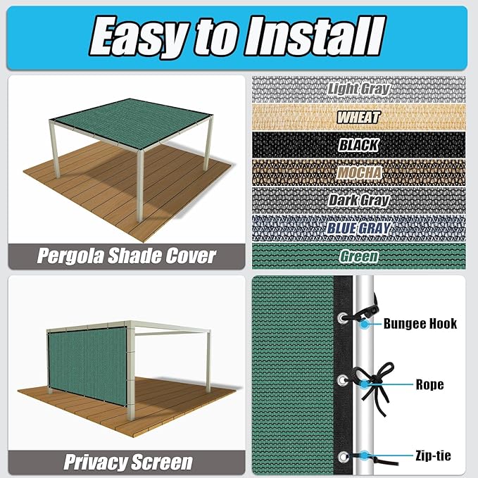 Amagenix 90% Sun Shade Cloth - Image 5
