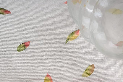 Maison d' Hermine Table Cloth Rectangle Table 100% Cotton 60 x 120 Inches Fall Tablecloth Reusable Everyday Use for Thanksgiving Christmas Decorations Dining Farmhouse Party (Pumpkin Passion)