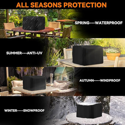 23.6" Grill Cover for Gas Stoves and Oven, Fits GS318 GS322, Waterproof BBQ Cover Suitable for Blackstone, Cuisnart, Pit Boss, Char-Broil, Monument and More, CV702