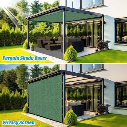 Amagenix 90% Pergola Shade Cover 7' X 16' Sun Shade Cloth - Image 5